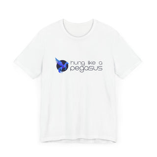 Logo Cotton Blend Tee - Hung Like a Pegasus