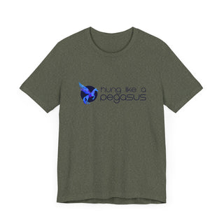 Logo Cotton Blend Tee - Hung Like a Pegasus