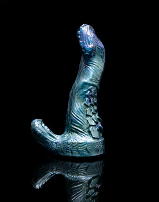 Adder the basilisk, a snake inspired dildo with a clitoral stimulator.